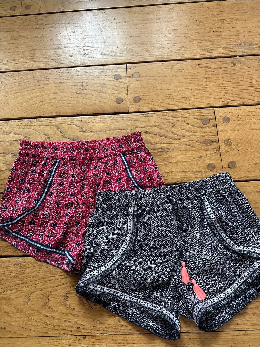 Pair of girls shorts